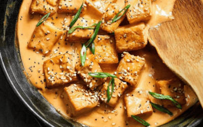 Stir-fried Tofu with Tahini